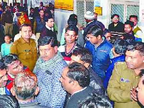 patients relatives beated nurse